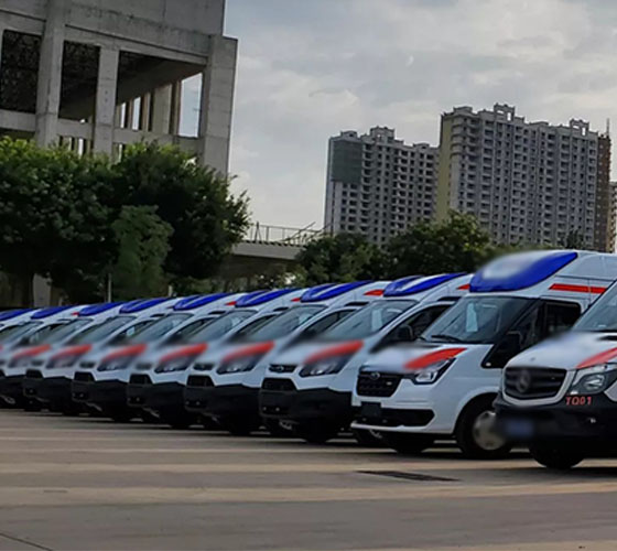 略阳县服务车队展示